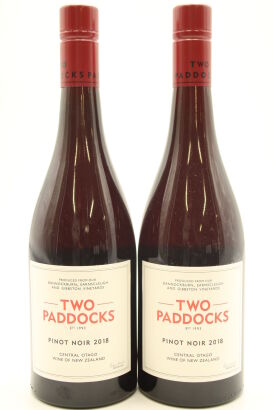 (2) 2018 Two Paddocks Pinot Noir, Central Otago, New Zealand [WE94]