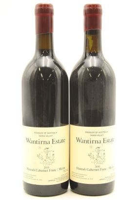 (2) 2010 Wantirna Estate 'Hannah' Cabernet Franc - Merlot, Yarra Valley [JO94]