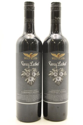 (2) 2012 Wolf Blass Grey Label Shiraz, McLaren Vale