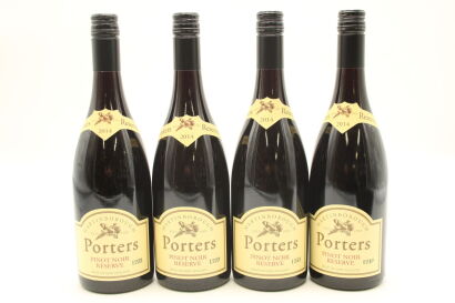 (4) 2014 Porters Estate Reserve Pinot Noir, Martinborough