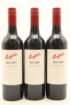 (3) 2011 Penfolds Bin 389 Cabernet Shiraz, South Australia [JR16.5]