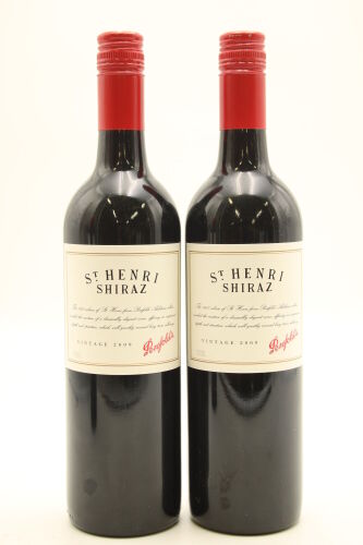 (2) 2009 Penfolds St. Henri Shiraz, South Australia [JR16.5] [WE93] [WS94] [BC97]