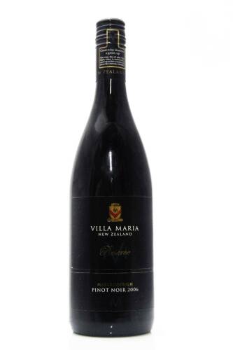 (1) 2006 Villa Maria Reserve Pinot Noir