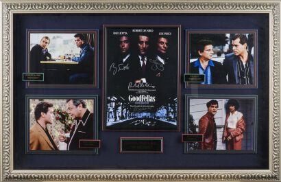 A Goodfellas Cast Signed Framed Photo