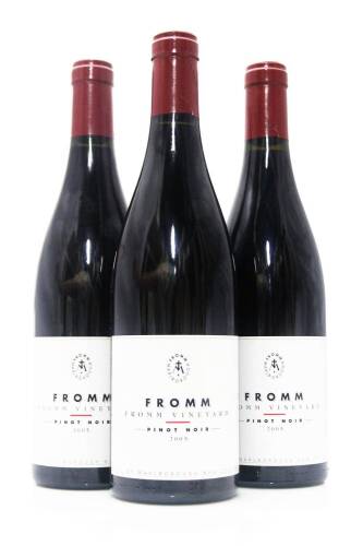 (3) 2005 Fromm 'Fromm Vineyard' Pinot Noir