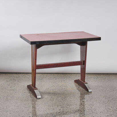 An Art Deco Side Table/Desk