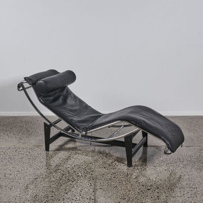 A Le Corbusier LC4 Styled Chaise Longue