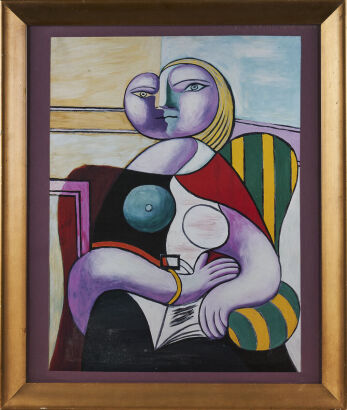 A Framed  PABLO PICASSO Print