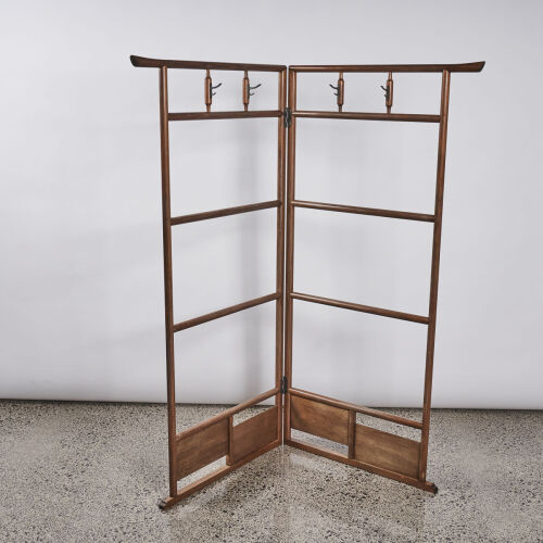 A Vintage Freestanding Japanese Kimono Rack