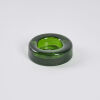 An Erik H&ouml;glund Green Bull Head Dish for Boda
