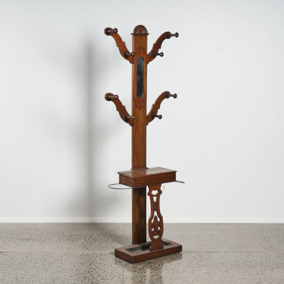 An Antique Hallstand