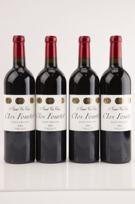 (4) 2005 Clos Fourtet, St Emilion RP98