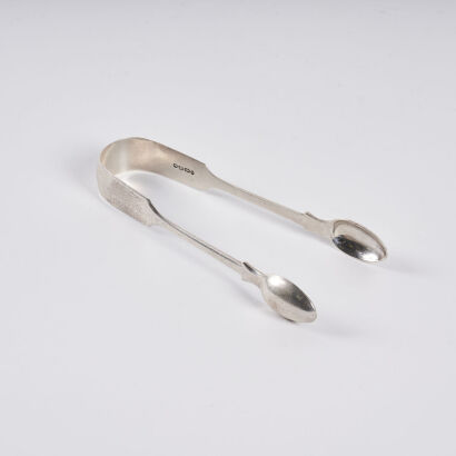 A Sterling Silver Sugar Tong