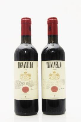 (2) 2006 Antinori Tignanello 375ml