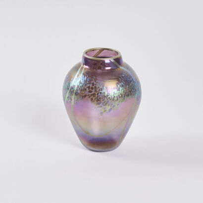 A Chuck Simpson Glass Vase