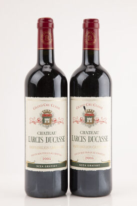 (2) 2005 Chateau Larcis Ducasse, St Emilion RP100