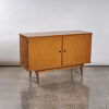 An Oak Mid Century File Cabinet