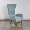 A Pair Of Adrian Pearsall Style Wingback Armchairs - 2