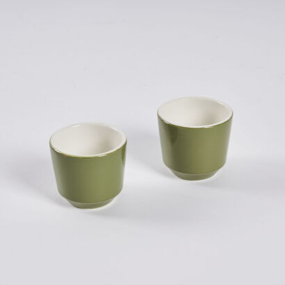 A Pair Of Crown Lynn Egg Cups