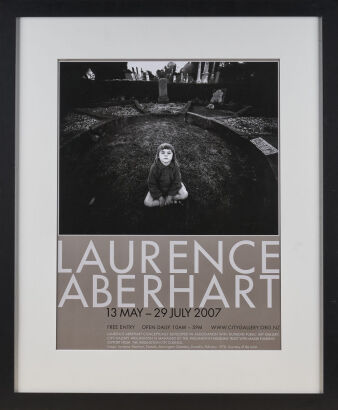 LAURENCE ABERHART Exhibition Poster