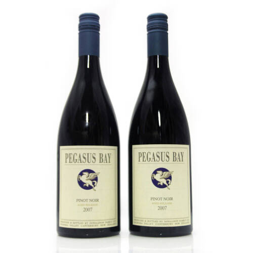 (2) 2007 Pegasus Bay 'Aged Release' Pinot Noir