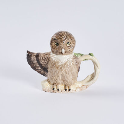 A German Owl Teapot