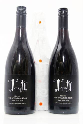 (3) 2012 Bell Hill 'Old Weka Pass Road' Pinot Noir