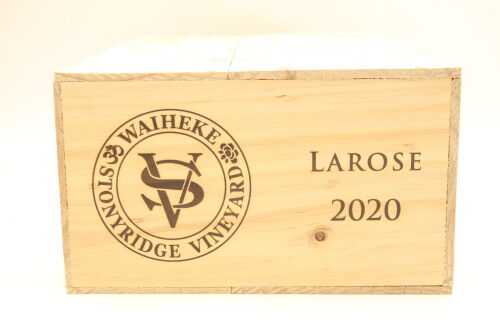 (12) 2020 Stonyridge Vineyard Larose, Waiheke Island [JS96] (OWC)