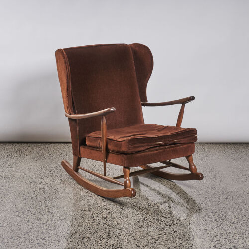 A Mid-Century Rocking Chair