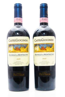 (2) 2000 Frescobaldi Castel Giocondo Brunello di Montalcino