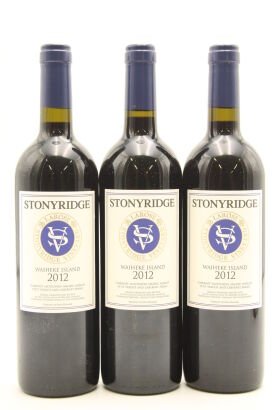 (3) 2012 Stonyridge Vineyard Larose, Waiheke Island