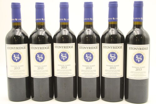 (6) 2013 Stonyridge Vineyard Larose, Waiheke Island