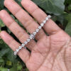 18ct Diamond Tennis Bracelet - 3