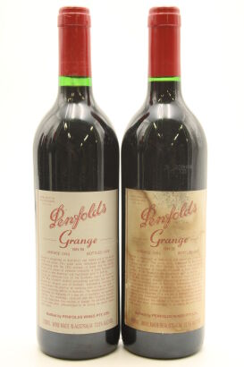 (2) 1994 Penfolds Grange Bin 95, South Australia [JR17.5] [JO97] [WS96] [WE96]