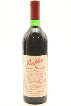 (1) 1986 Penfolds Grange Bin 95, South Australia [RP99][JR17.5]