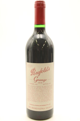 (1) 1996 Penfolds Grange Bin 95, Australia [JR18] [RP95] [WE96] [JO98]