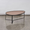 A Contemporary Oval Coffee Table