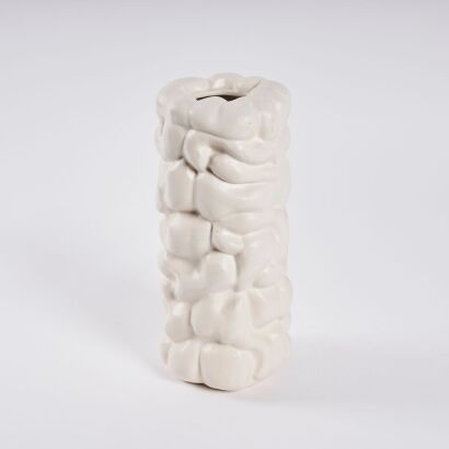 A Large Ceramic Vase by Claudia Joffe