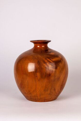 A Wooden Vase