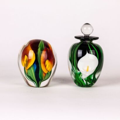 Peter Raos - A Trio of Glass Paperweights