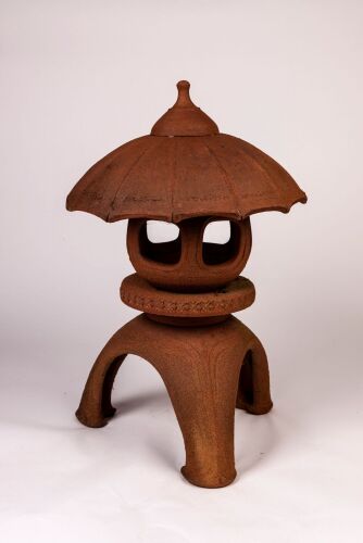 Greg Barron - A Terracota Japanese Styled Garden Lantern