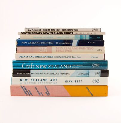 A Selection of Ten New Zealand Art Books