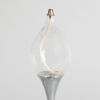 A Trio of Clear Drops Oil Lamps By Freddie Andersen - 3