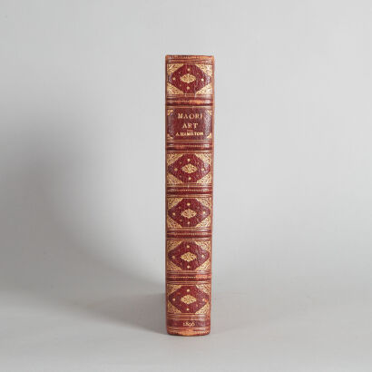 A Rare First Edition Copy of Augustus Hamilton's "Māori Art"