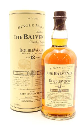 (1) The Balvenie DoubleWood 12 Year Old Single Malt Scotch Whisky, 43% ABV, 1000ml