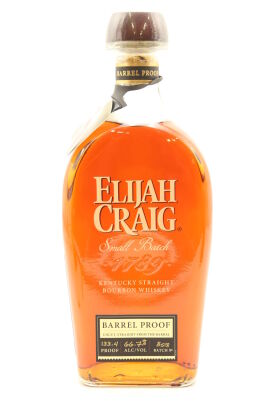 (1) Elijah Craig Small Batch Barrel Proof Bourbon, 66.7% ABV, Batch B518