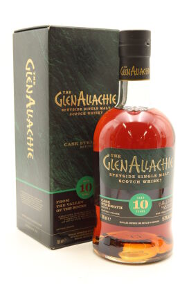 (1) Glenallachie 10 Year Old Cask Strength Batch b5, 55.9% ABV