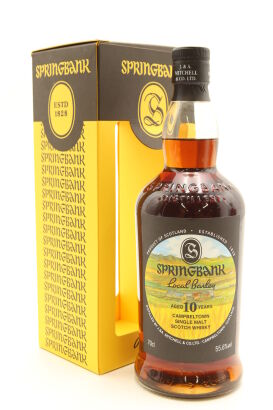 (1) Springbank 2010 Local Barley 10 Year Old Single Malt Scotch Whisky, 55.6% ABV