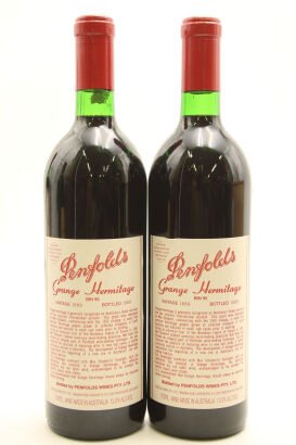 (2) 1989 Penfolds Grange Bin 95, Australia [BC92] [WS96]