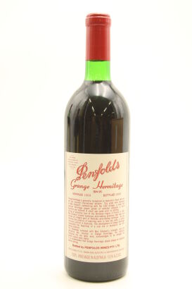 (1) 1989 Penfolds Grange Bin 95, Australia [BC92] [WS96]